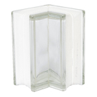 Bloco de Vidro Canto 90° Incolor 19x19x8cm Seves Glass Block