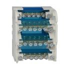 Bloco Distribuição 4 Barramentos 4x7 125a