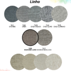 Bloco Estofado Adesivo Não É Segredo Linho Marrom Claro 40l X