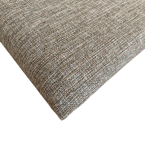 Bloco Estofado Adesivo Não É Segredo Linho Marrom Mesclado 40