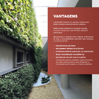 Bloco Jardim Vertical Cerâmico 19x25x29cm GreenWall Ceramic