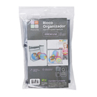 Bloco Organizador Plástico Cinza Premium 32L 40x20x40cm Praticità