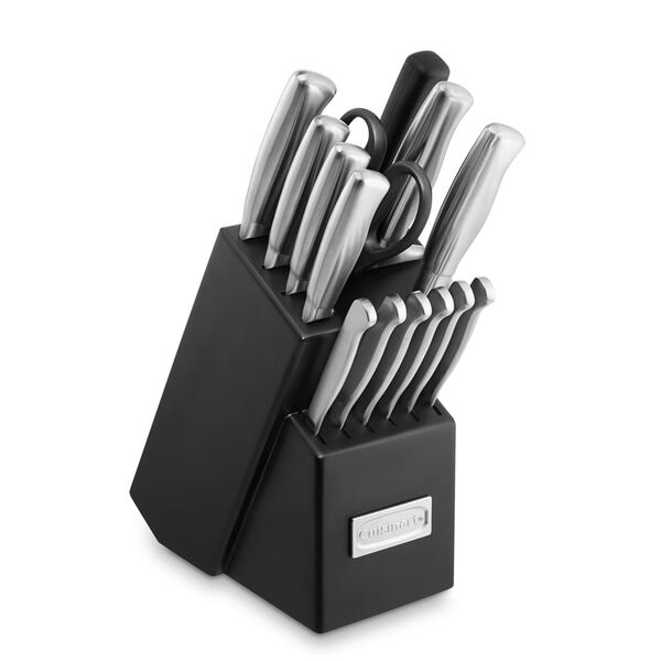Bloco Para Facas Com 14 Peças Em Aço Inox Hollow Cuisinart