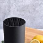 Bloco Para Facas Kenya 22x11cm Preto