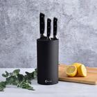 Bloco Para Facas Kenya 22x11cm Preto