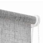 Bloom Dual Block -persiana Blackout Linho Cinza 140x160