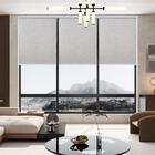 Bloom Dual Block -persiana Blackout Linho Cinza 160x160