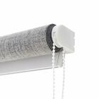 Bloom - Persiana Corta Luz Translúcida Linho Cinza 140x160