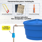 Bloqueador De Ar 3/4 Premium Hidrômetro Redutor Conta Água