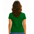 Blusa Camiseta Feminina Baby Look Básica Gola Redonda  Gg Ver