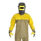 Blusão De Raspa Tecido Antichamas Tam Gg Tks-1010 Cinza/Amare