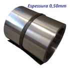 Bobina Aluminio Liso 0,50 X 200mm C/ 2mts Isolamento Térmico