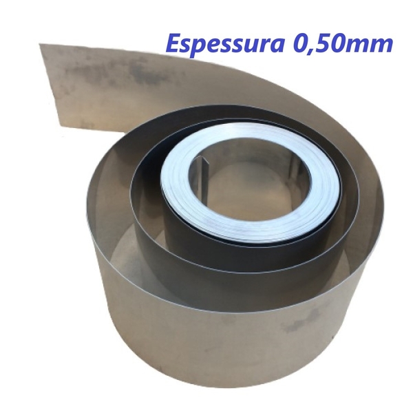 Bobina Aluminio Liso 0,50 X 200mm C/ 9mts Isolamento Térmico