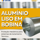 Bobina Aluminio Liso  0,80 X 1000mm - 15m2 - Terac