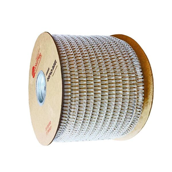 Bobina De Garras De Duplo Anel Wire-o 3x1 1/4 20 Folhas Cor B
