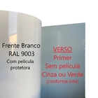 Bobina Galvalume Branca P/ Rufo 60cm X 10mts