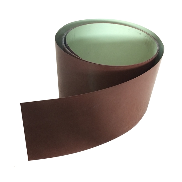 Bobina Marrom P/ Rufo 60cm X 10mts Chapa Galvalume Pré-pintad