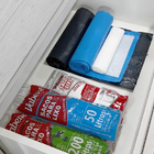 Bobina Picotada Saco Plástico Para Lixo Azul - 15 L - 40 Un