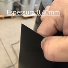 Bobina Preta P/ Rufo 40cm X 10mts Chapa Galvalume Pré-pintada