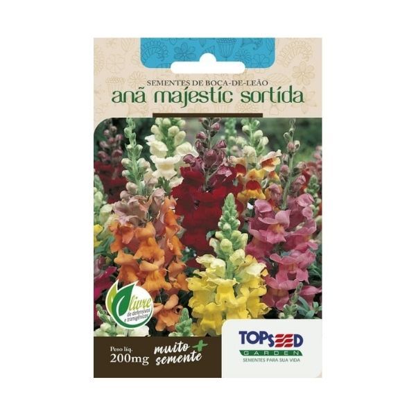 Boca De Leão Majestic Sortida 200mg Topseed Quantidade:kit 20