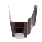 Bocal Calha de Alumínio Marrom BellaCalha