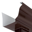 Bocal Calha de Alumínio Marrom BellaCalha