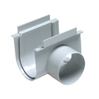 BOCAL CALHA PISO NORMAL LATERAL PVC COMPRIMENTO 168,00 MM LARGURA 130,00 MM DIAMETRO 100,00 MM TIGRE