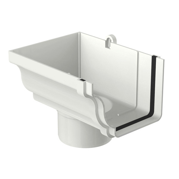 BOCAL CIRCULAR ESQUERDO PVC AQUAPLUV STYLE BRANCO COMPRIMENTO 17,70 CM LARGURA 13,30 CM ALTURA 14,20 CM ENCAIXE DIAMETRO 8,40 CM