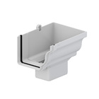 Bocal Retangular Direito PVC Aquapluv Style Branco 17,7x13,3x14,95cm Tigre