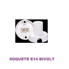 Bocal Soquete E14 Fixo Termo Brancopt Decorlux