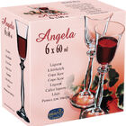 Bohemia Angela Taça Licor 17x6x6cm 60ml Cristal Transparente