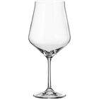 Bohemia Lida Taça Vinho 23x10x10cm 690ml Cristal Transparente