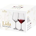 Bohemia Lida Taça Vinho 23x10x10cm 690ml Cristal Transparente
