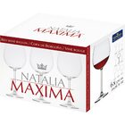 Bohemia Natalia Maxima Taça Vinho 22x10x10cm 570ml Cristal Tr
