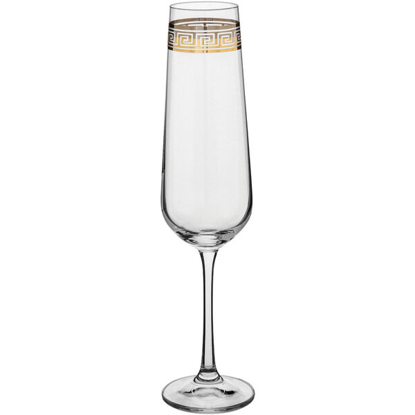 Bohemia Sandra Taça Champanhe 25x6x6cm 200ml Cristal Transpar