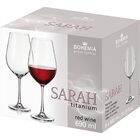Bohemia Sarah Taça Vinho 24x10x10cm 690ml Cristal Transparent
