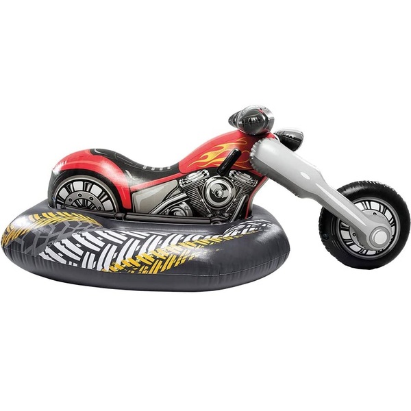 Boia Bote Infantil Inflável Gigante Motor Bike Intex