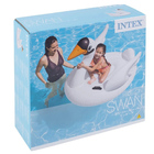 Boia Bote Inflável Para Piscina Cisne Branco Intex