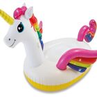 Bóia Bote Inflável Unicórnio Grande Intex 201cm 57561