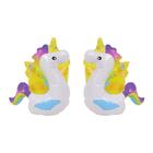 Boia Braço Infantil Unicórnio E Flamingo 23x15cm Bel Rosa