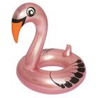 Boia Cisne Perolado Rosa Com Abertura