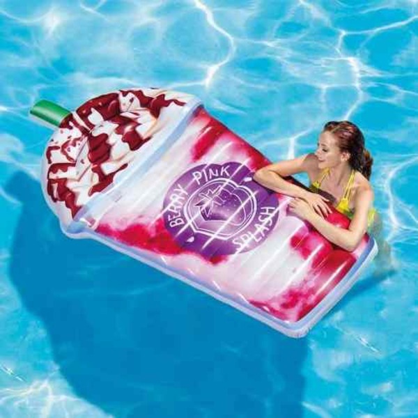 Boia Colchao Flutuante Inflavel Para Piscina Milk Shake Intex 58777 Leroy Merlin
