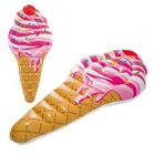 Boia Colchão Sorvete Casquinha Bronzeador Inflável Piscina In