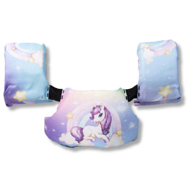 Boia Colete Infantil Menina Unicórnio - Summer Life