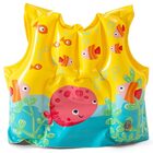 Boia Colete Infantil Peixinhos Inflável Amarelo Intex