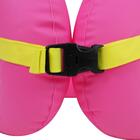 Boia Colete Inflável Ajustável Piscina 41cm Bel Rosa