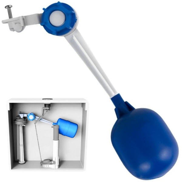 Boia Com Conjunto De Fechamento Universal Para Caixa Acoplada