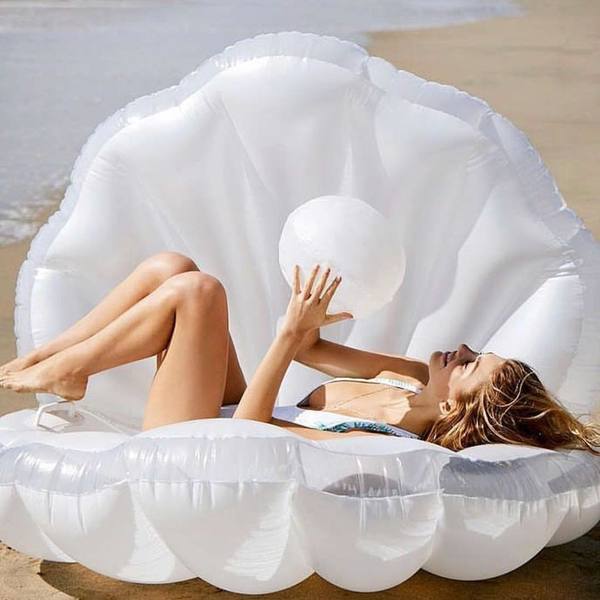 Boia Concha Do Mar Perola Gigante Luxo Leroy Merlin