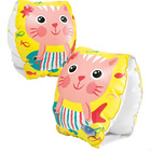 Bóia De Braço Para Bebê Crianças Inflável Gatinho Feliz Boia