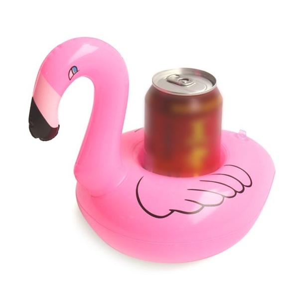 Boia De Piscina Porta Copo Flamingo Leroy Merlin